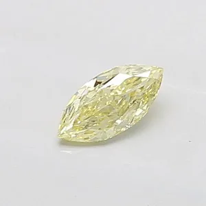 0.52ct MARQUISE Fancy Intense Yellow VS2 Coloured Lab diamond