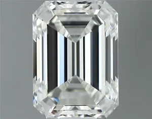 0.5ct EMERALD H VVS2 Natural diamond