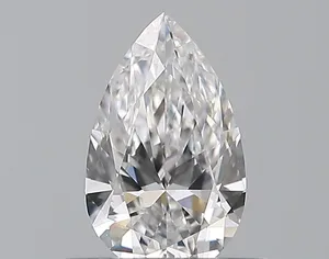 0.35ct PEAR D VS1 Natural diamond