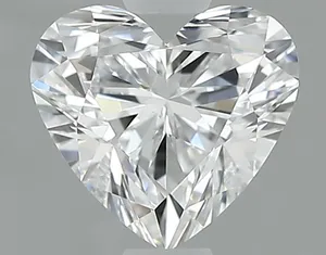 0.9ct HEART D VS1 Natural diamond