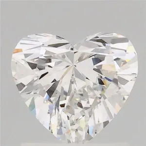 1.04ct HEART F VS1 Lab diamond