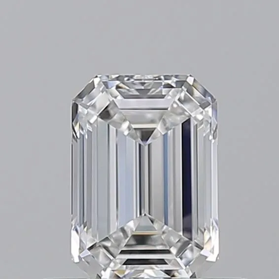 0.52ct EMERALD F VVS1 Natural diamond