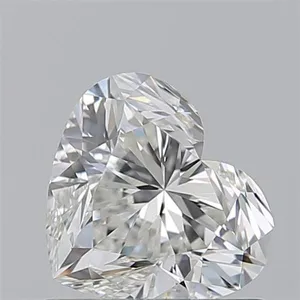0.9ct HEART H VVS2 Natural diamond