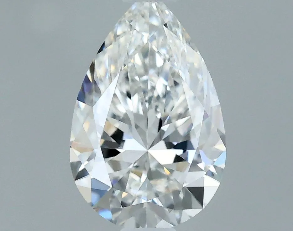 0.50ct PEAR F VVS2 Natural diamond