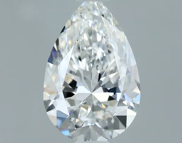 0.5ct PEAR F VVS2 Natural diamond
