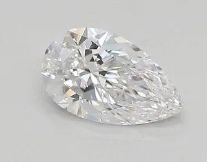 0.5ct PEAR D VVS2 Lab diamond