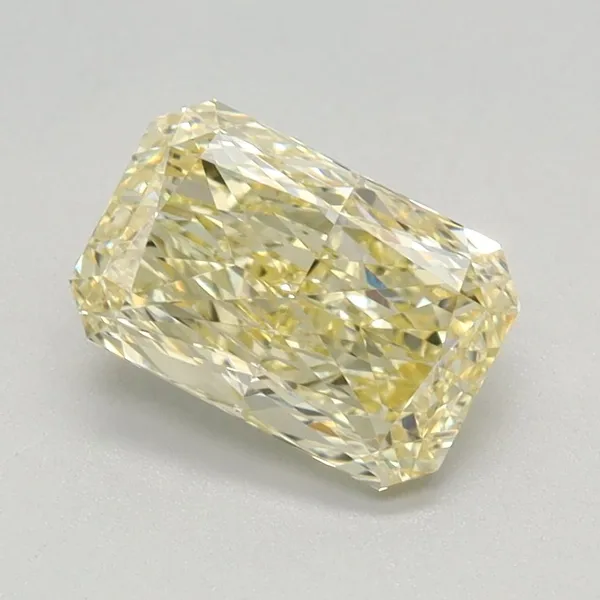 1.17ct RADIANT Fancy Intense Yellow VVS2 Coloured Lab diamond
