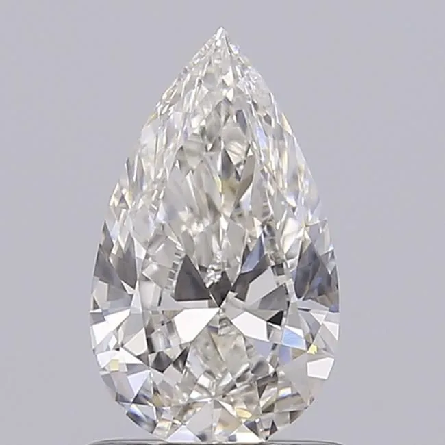 0.77ct PEAR F VS1 Lab Grown diamond