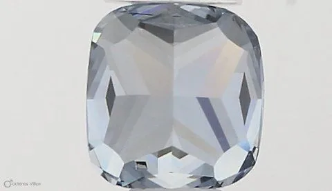 0.40ct CUSHION Fancy Intense Blue VS2 Coloured Lab diamond