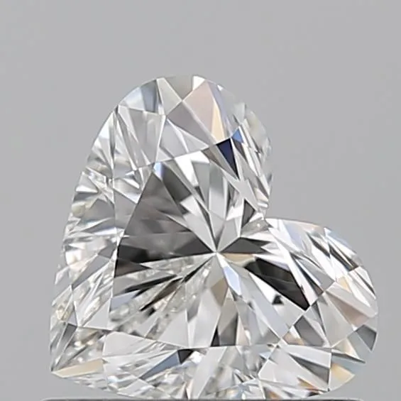 0.8ct HEART H IF Natural diamond