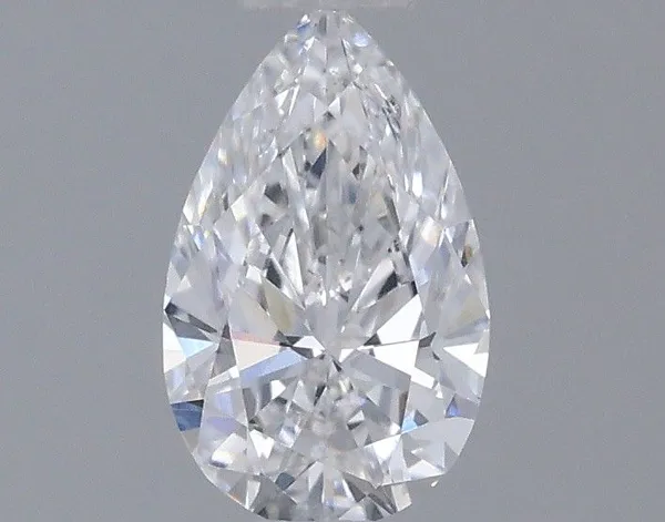0.44ct PEAR D VVS2 Lab diamond