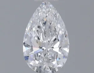 0.44ct PEAR D VVS2 Lab diamond
