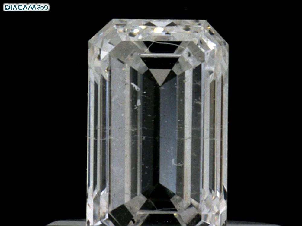 0.50ct EMERALD E SI2 Natural diamond