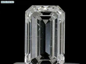 0.5ct EMERALD E SI2 Natural diamond