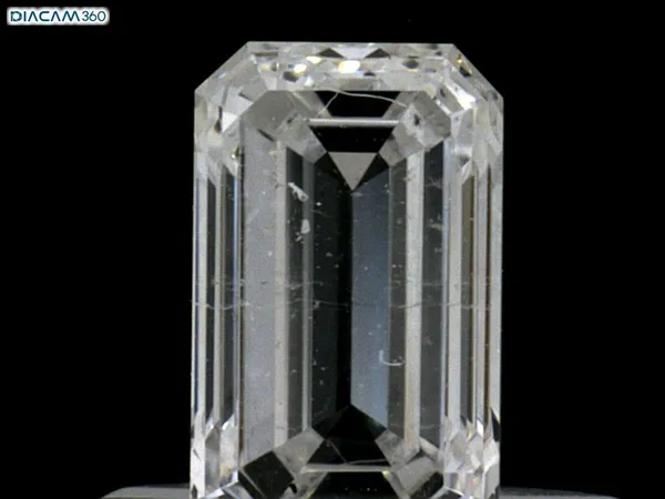 0.5ct EMERALD E SI2 Natural diamond