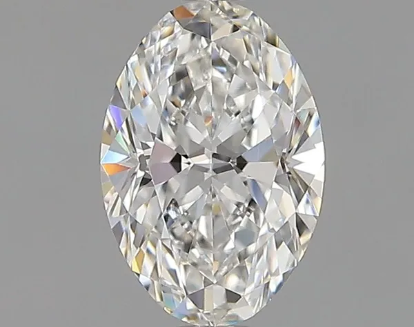 0.58ct OVAL F VVS2 Natural diamond