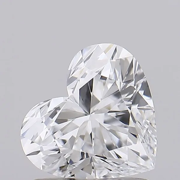 1.04ct HEART D VVS1 Lab diamond