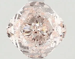 1.3ct CUSHION Fancy Intense Pink VS1 Coloured Lab diamond