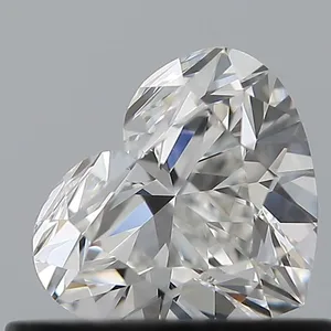 0.53ct HEART G VVS1 Natural diamond