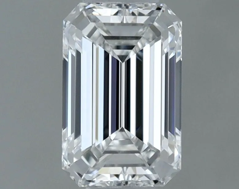 0.51ct EMERALD F VVS1 Natural diamond