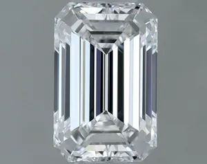 0.51ct EMERALD F VVS1 Natural diamond