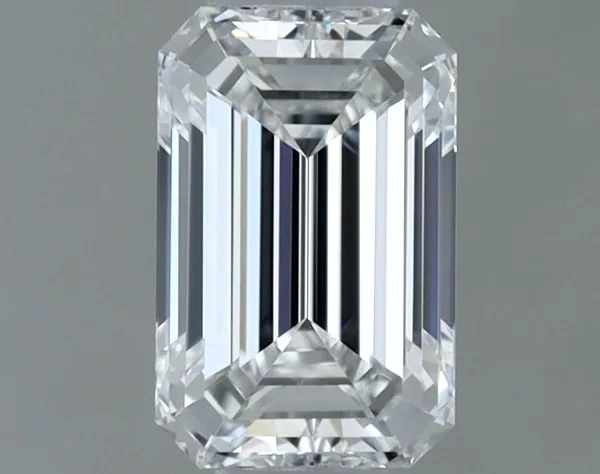 0.51ct EMERALD F VVS1 Natural diamond