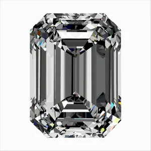 0.42ct EMERALD F VVS2 Natural diamond