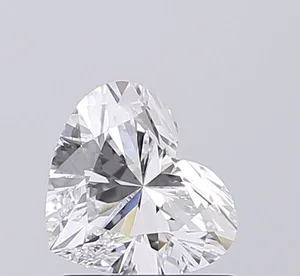 1.07ct HEART D VVS1 Lab diamond