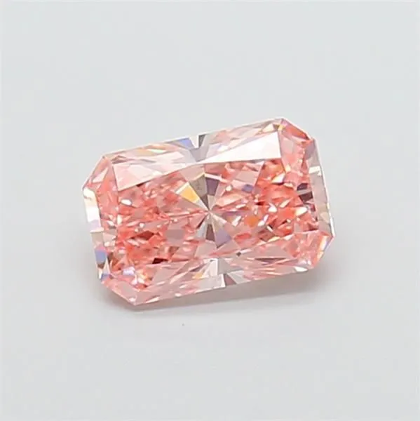 1.06ct RADIANT Fancy Intense Pink VS2 Coloured Lab diamond