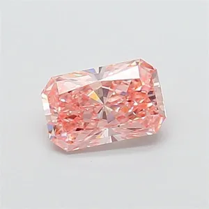 1.06ct RADIANT Fancy Intense Pink VS2 Coloured Lab diamond