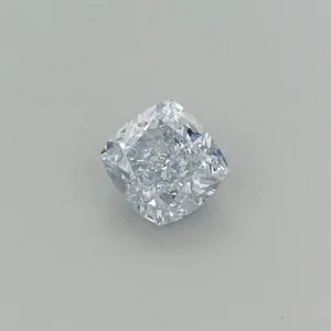 0.82ct CUSHION Fancy Light Blue VS1 Coloured Lab diamond