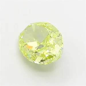 1.19ct OVAL Fancy Intense Yellow VS1 Coloured Lab diamond