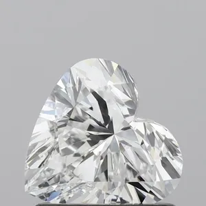 0.87ct HEART D VVS2 Lab diamond