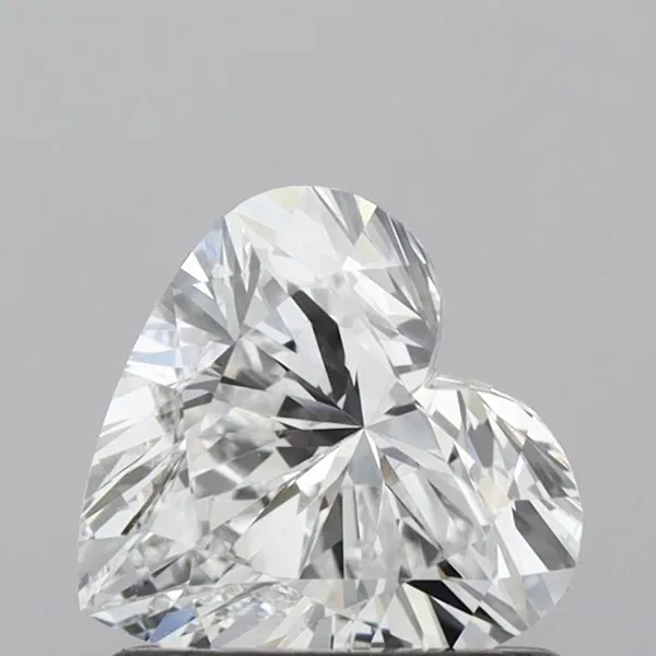 0.87ct HEART D VVS2 Lab diamond