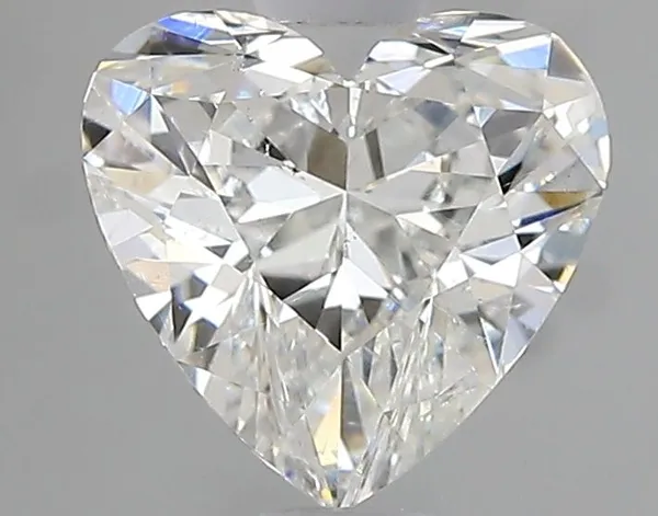 0.96ct HEART H SI2 Natural diamond