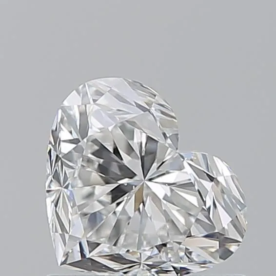 1.01ct HEART F SI1 Natural diamond