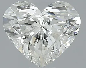 0.7ct HEART G IF Natural diamond