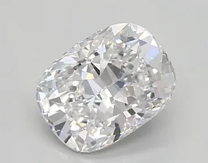 0.9ct CUSHION D VVS1 Lab diamond