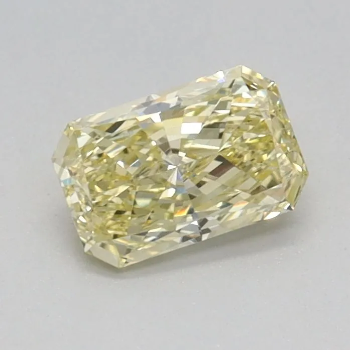 0.42ct RADIANT Fancy Intense Yellow VS1 Coloured Lab diamond