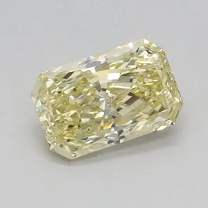 0.42ct RADIANT Fancy Intense Yellow VS1 Coloured Lab diamond
