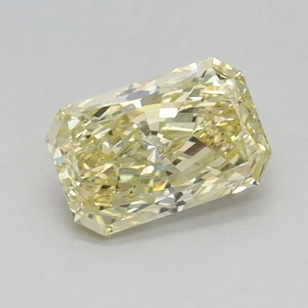 0.42ct RADIANT Fancy Intense Yellow VS1 Coloured Lab diamond
