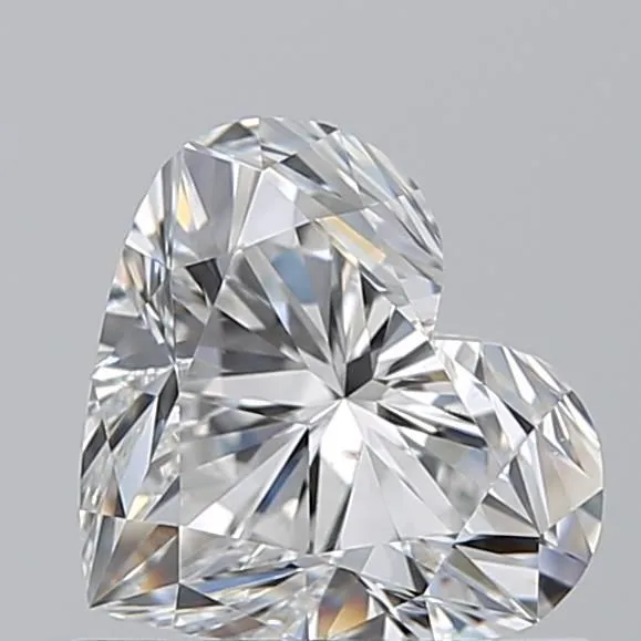 0.92ct HEART F SI1 Natural diamond