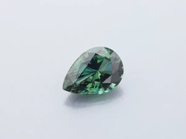 0.87ct Parti Sapphire, Pear Shape cut gemstone