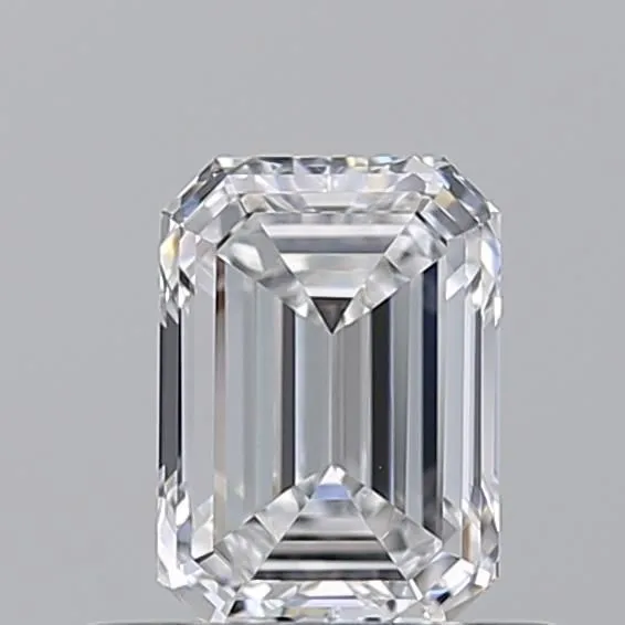0.57ct EMERALD D VVS2 Natural diamond