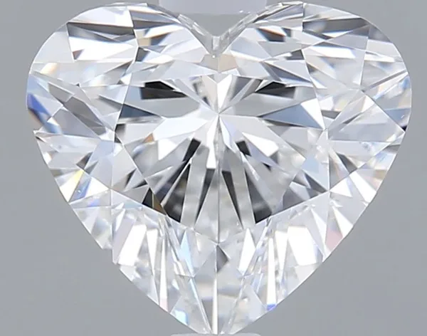1.24ct HEART E VVS2 Lab diamond