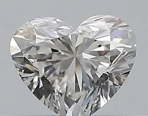 0.35ct HEART F VVS1 Natural diamond