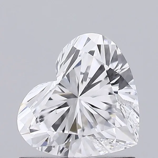 0.81ct HEART D VS1 Lab diamond