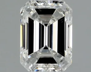 0.34ct EMERALD F VVS1 Natural diamond