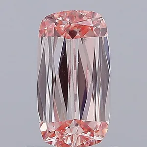 1.07ct RADIANT Fancy Intense Pink VS1 Coloured Lab diamond