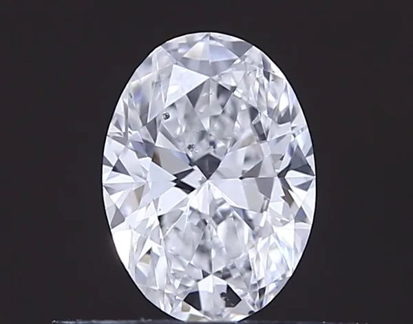 0.4ct OVAL D SI2 Natural diamond